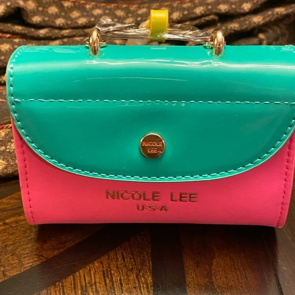 Nicole Lee Mini Bags - Green, Black, Orange - Picture 3 of 9